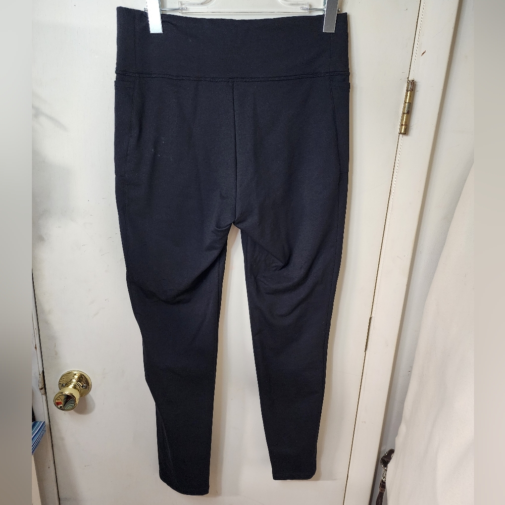Lauren Ralph Lauren Black Sport Leggings Women's Size M - Picture 2 of 10